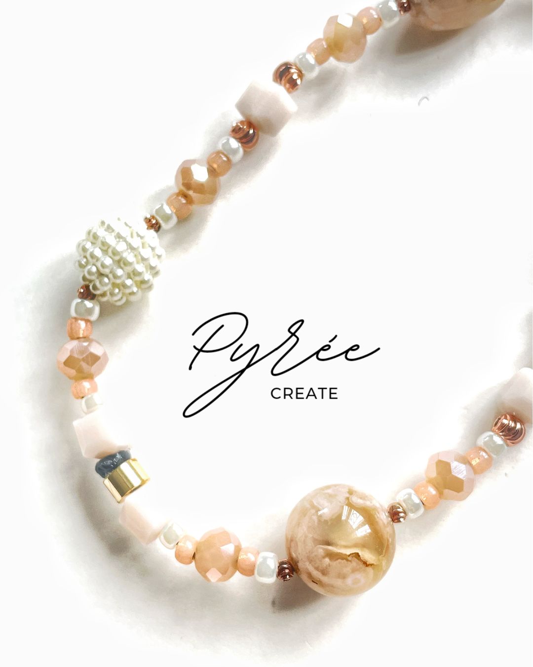 Vol VII. Sunset Petals - Flower Agate