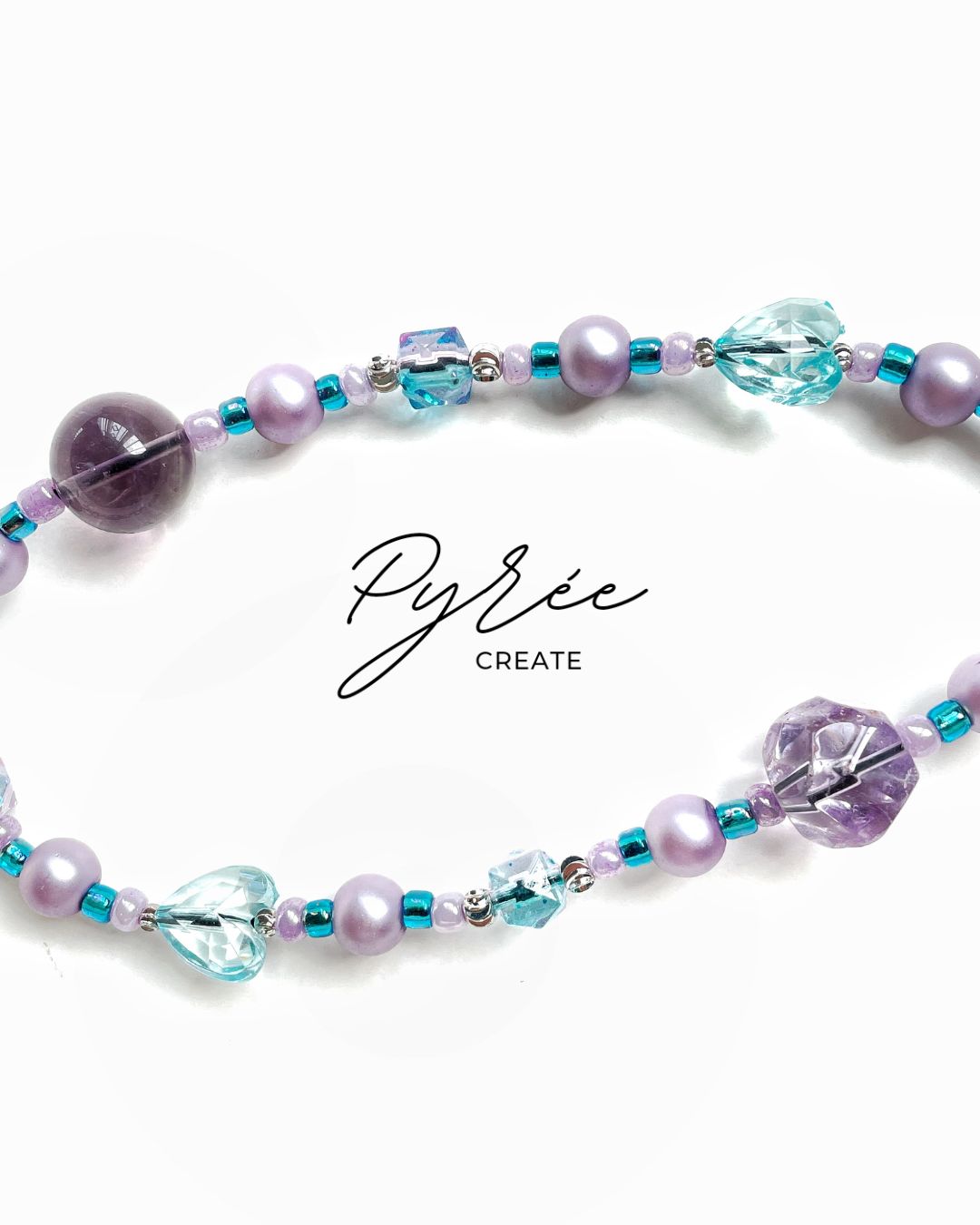 Vol VII. Lavender Glow - Amethyst - Phone Charm/Phone Strap