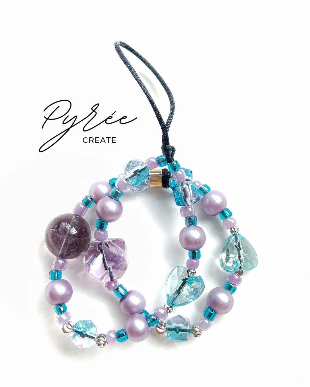 Vol VII. Lavender Glow - Amethyst - Phone Charm/Phone Strap