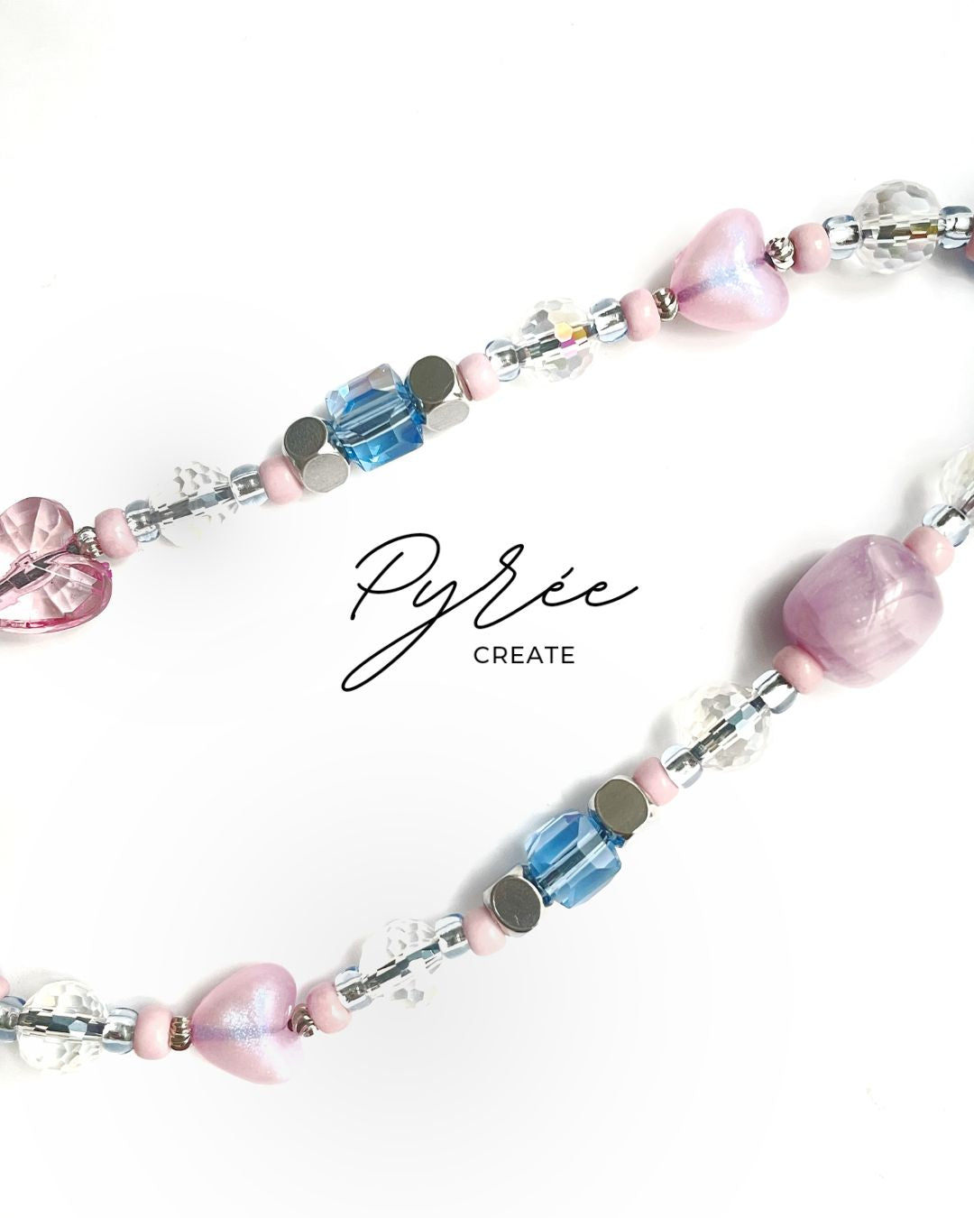 Vol VII. Lavender Candy Hearts - Kunzite