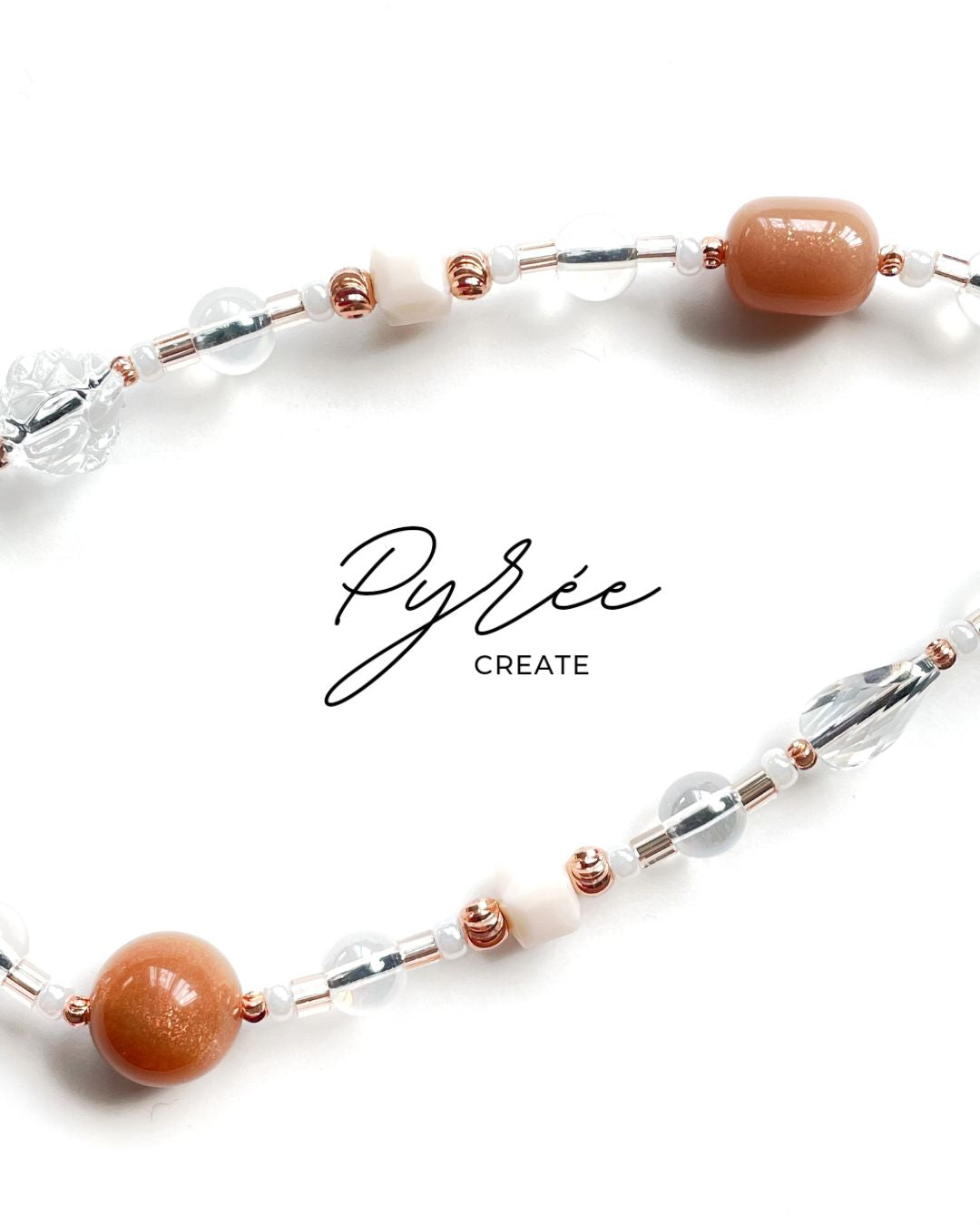 Vol VII. Celestial Apricot - Peach Moonstone
