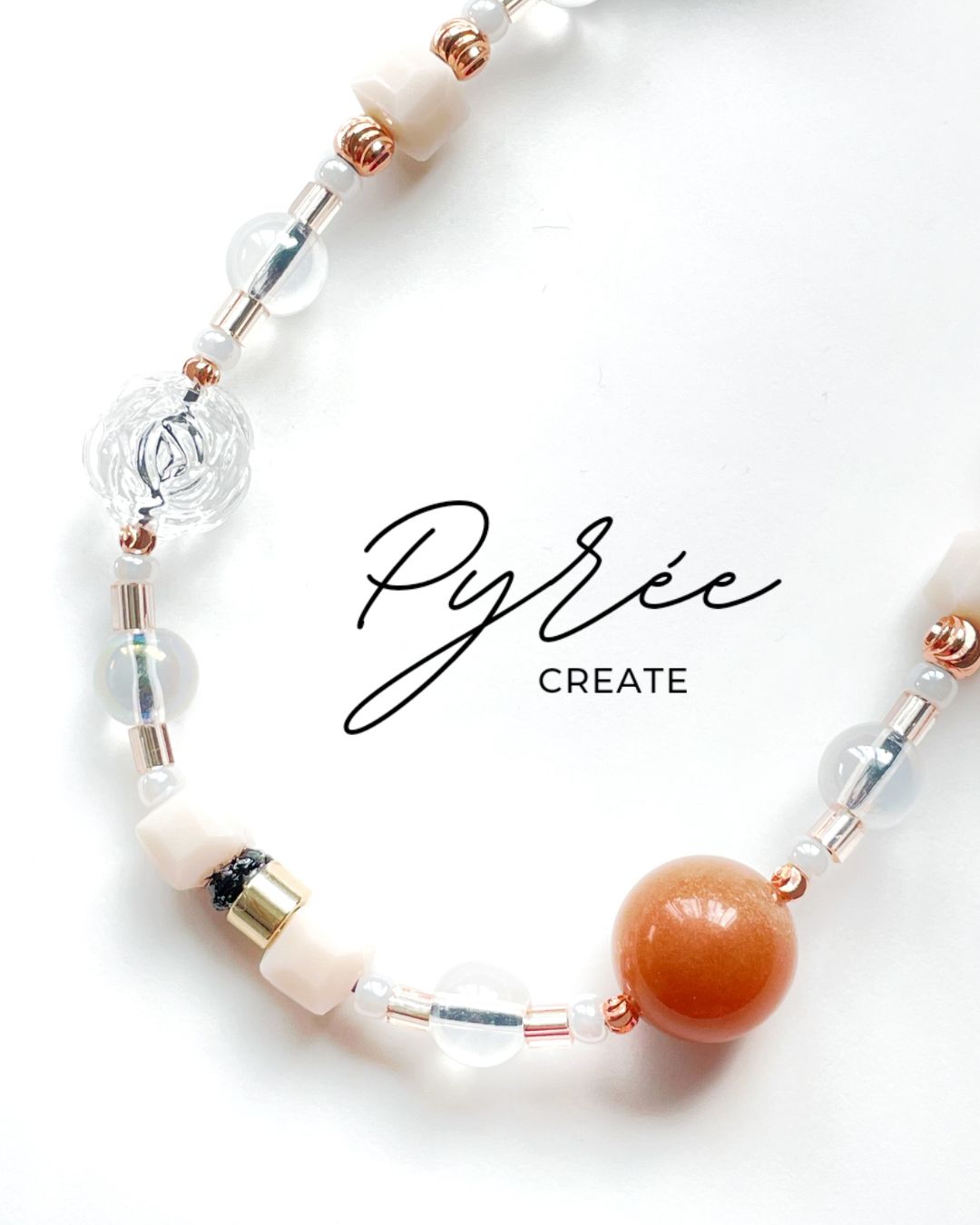Vol VII. Celestial Apricot - Peach Moonstone