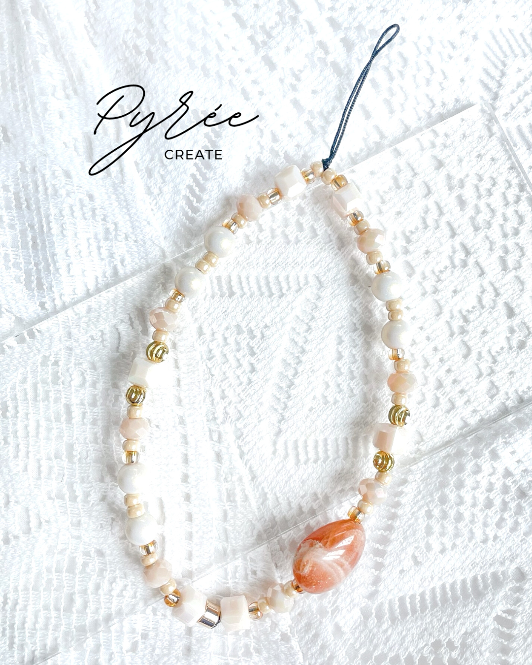 Vol VI. Peachy Sun - Peach Moonstone w/ Sunstone