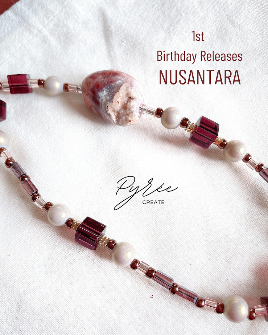 Nusantara: Nusantara's Riches - Pink Lace Agate
