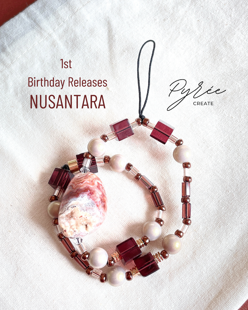Nusantara: Nusantara's Riches - Pink Lace Agate