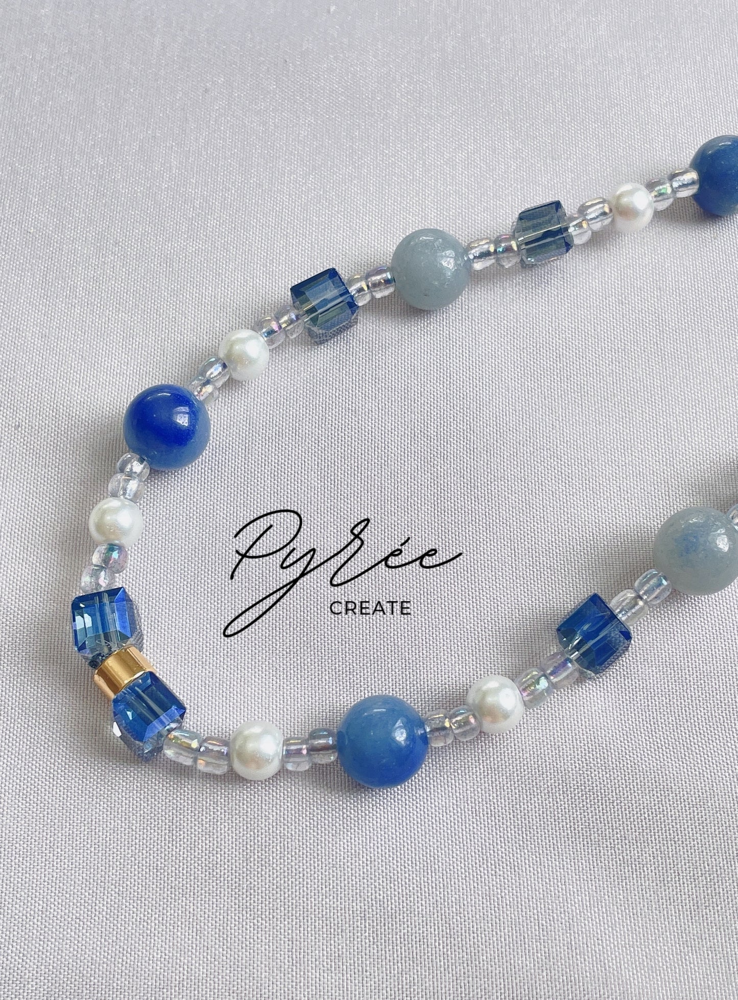 Vol V. Wise Lady in Blue - Dumortierite Quartzite