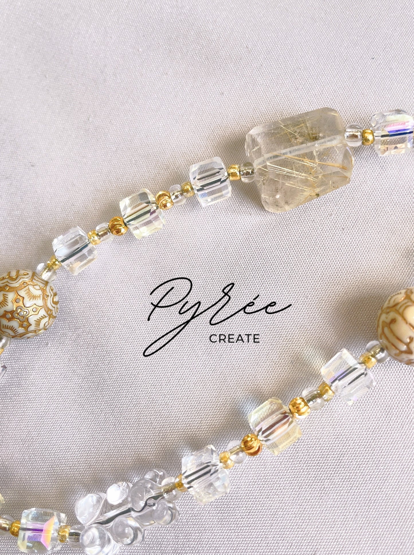 Vol V. The Golden Girl - Gold Rutilated Quartz