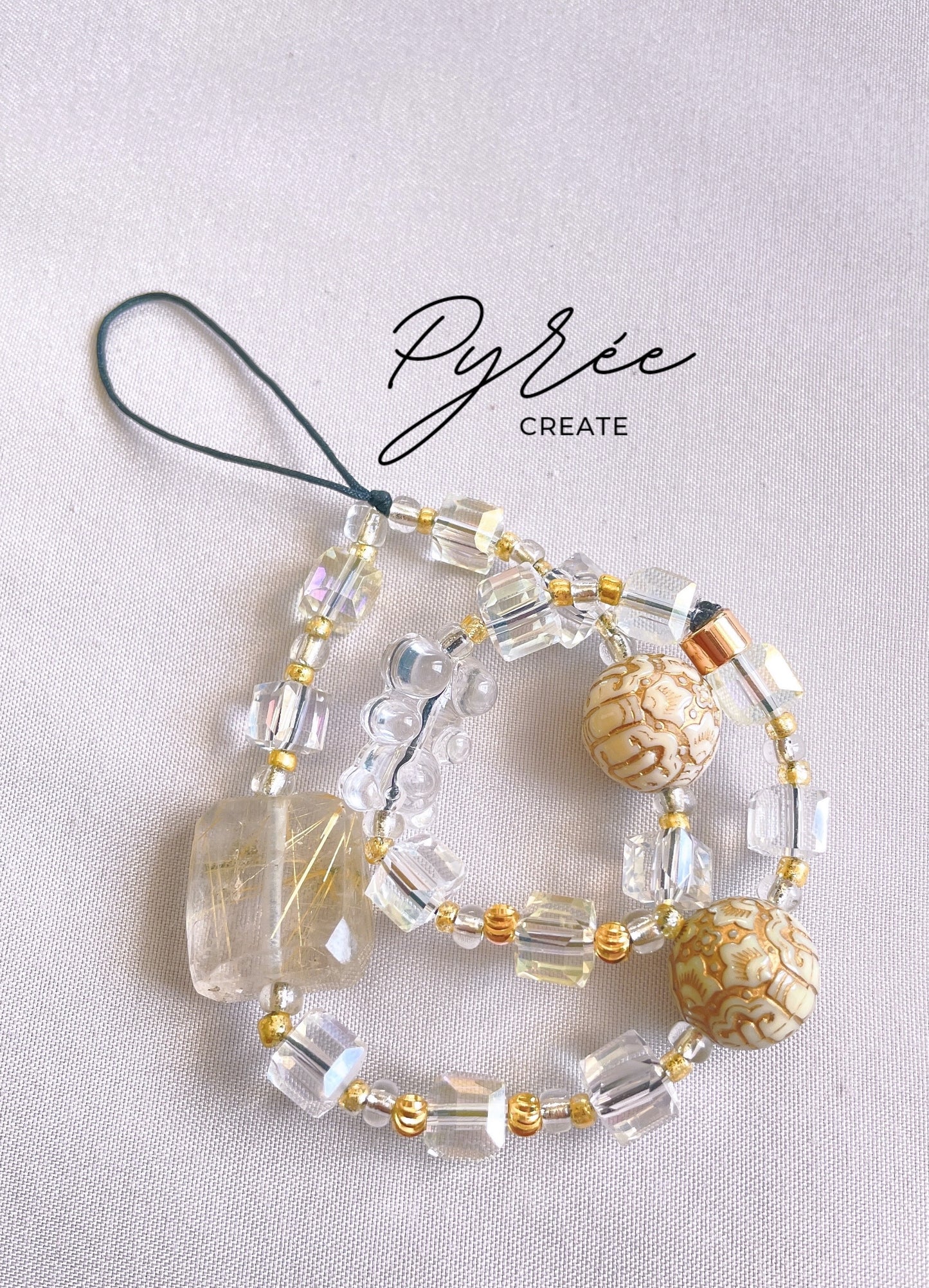 Vol V. The Golden Girl - Gold Rutilated Quartz