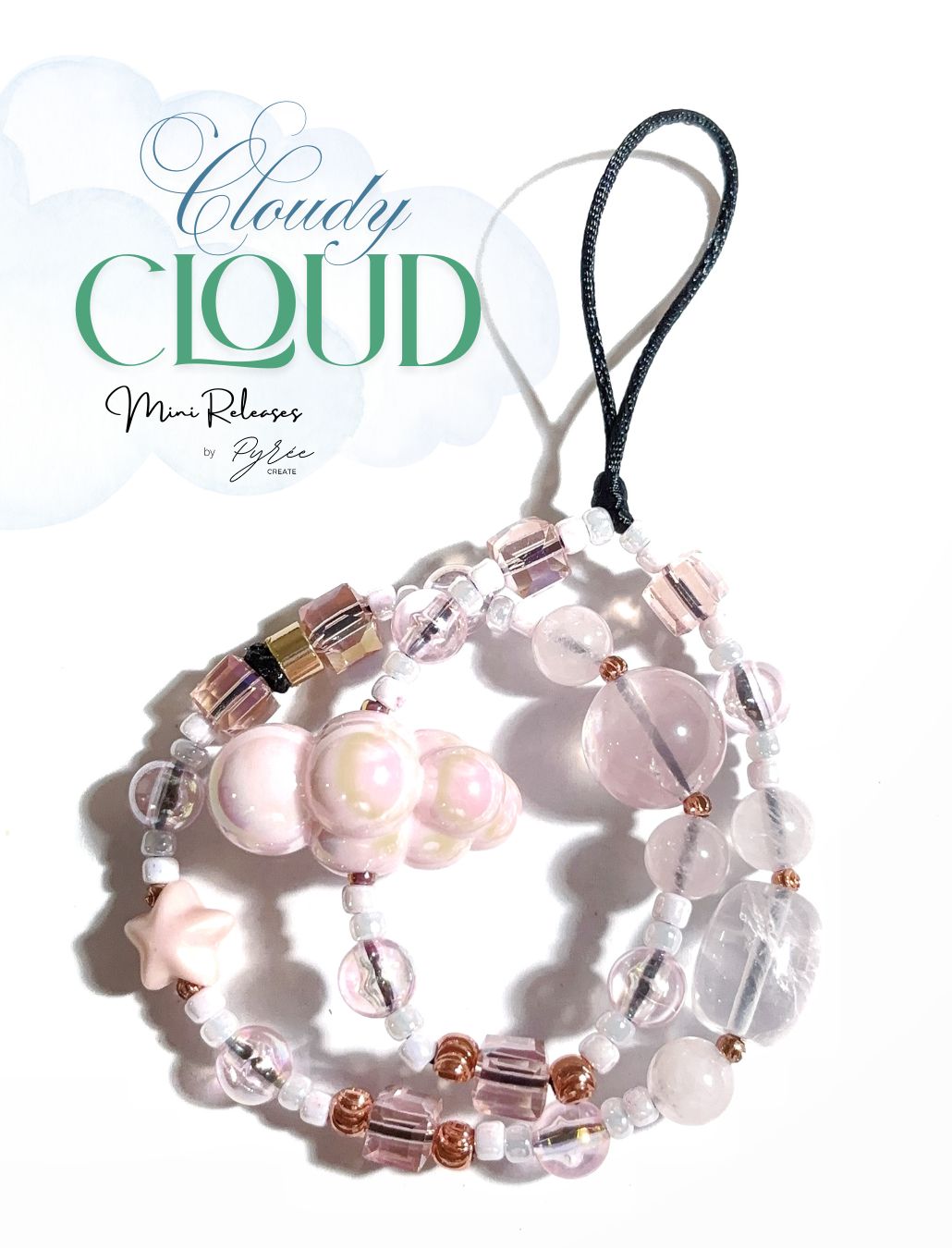 [Cloudy Cloud] Sky of Roses - Rose Quartz