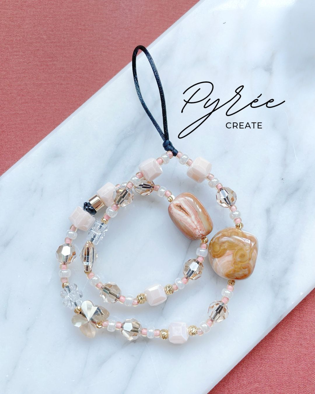 [One & Only] 2nd Birthday Set: Gems of Joy - Crazy Lace Agate