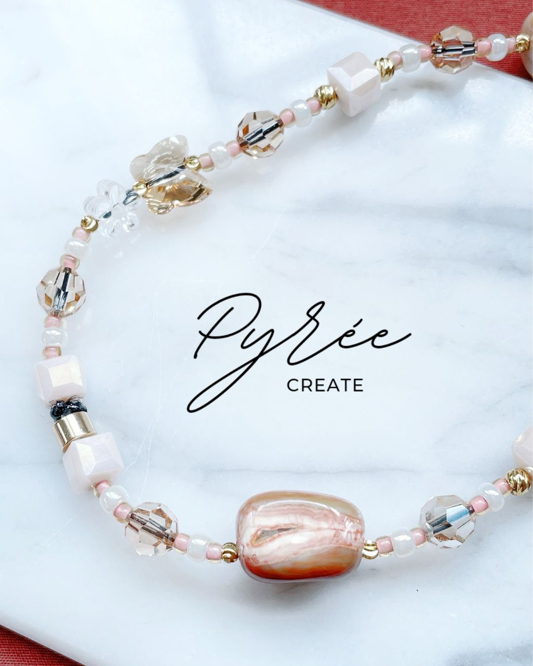 [One & Only] 2nd Birthday Set: Gems of Joy - Crazy Lace Agate