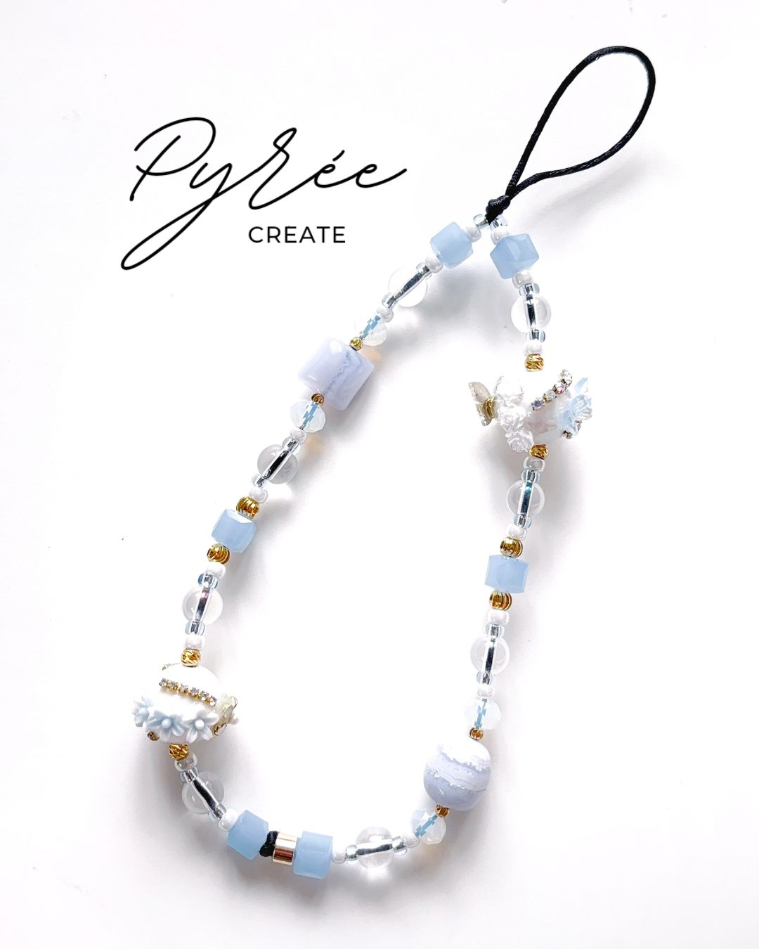 [One & Only] Petal Poetry - Blue Lace Agate
