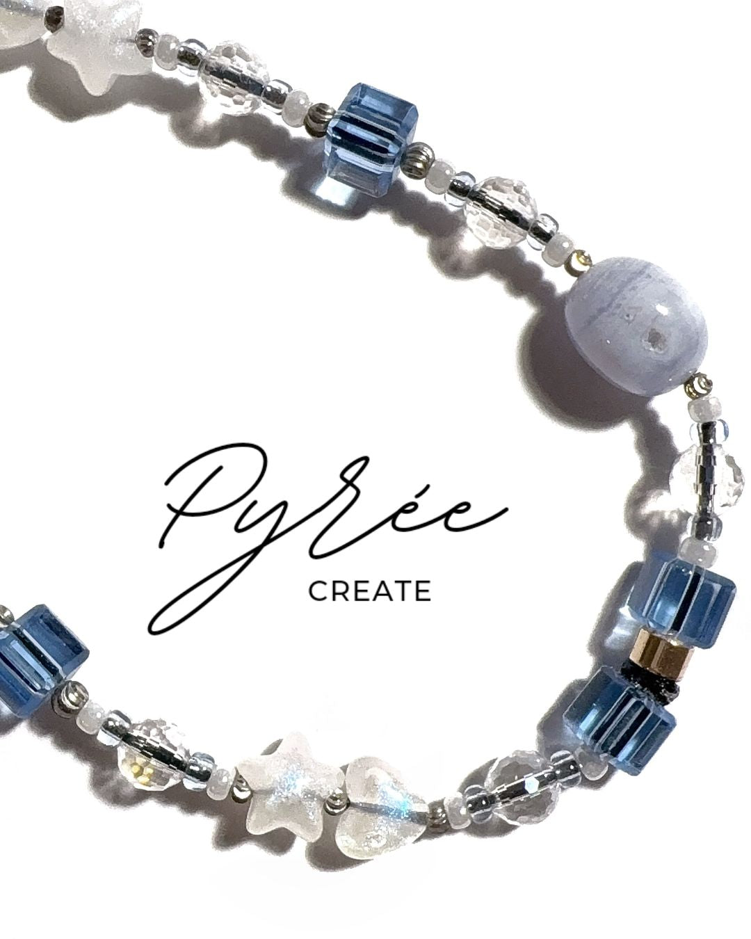 [One & Only] Eirene's Veil - Blue Lace Agate