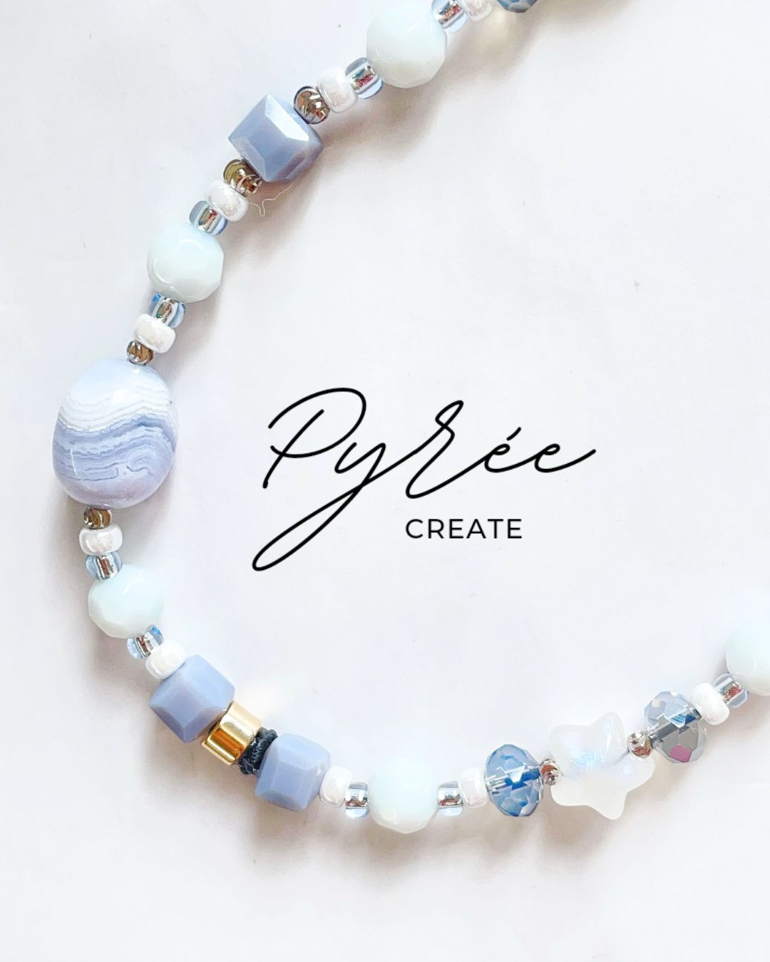 [One & Only] Lace of Serenity - Blue Lace Agate